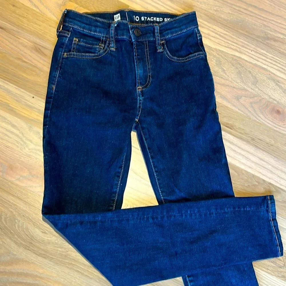 GAP Denim Size 10 Stacked Skinny Jeans